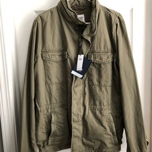 Gap Military jacket with hidden hood.